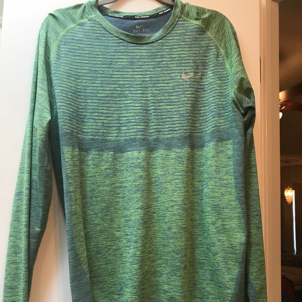 Long sleeve mike dri-fit shirt